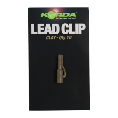 Безопасная клипса Korda Safe Zone Lead Clip Clay
