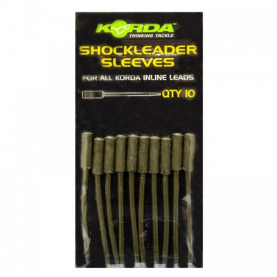 Вставка для in-line грузов Korda Shockleader Sleeves Weedy Green